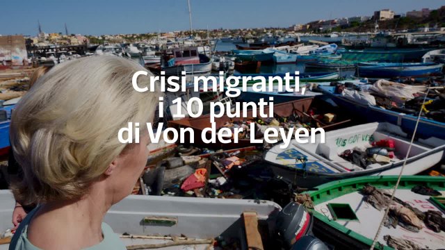 Come l'Europa aiutera' l'Italia, i 10 punti di Ursula von der Leyen