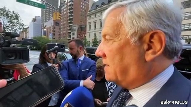 Tajani a New York: bene Von der Leyen a Lampedusa e vicinanza Metsola