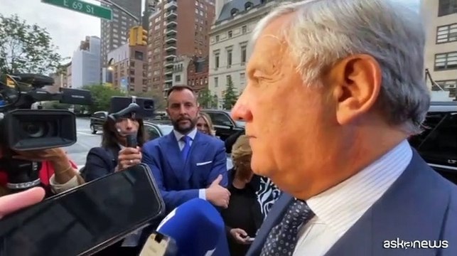 Tajani a New York: bene Von der Leyen a Lampedusa e vicinanza Metsola