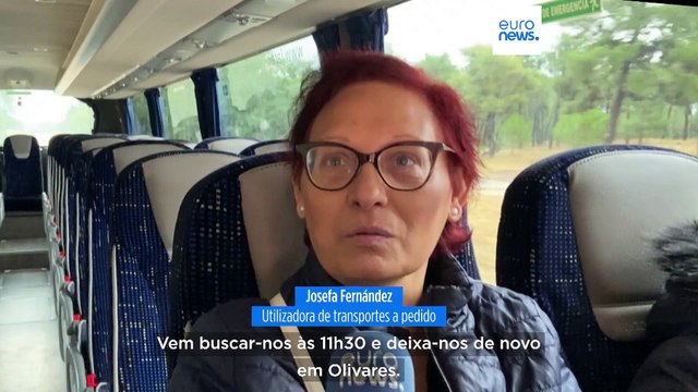 Autocarros a pedido reforçam mobilidade em zonas pouco povoadas de Espanha