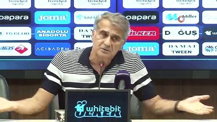Şenol Güneş: "Kazanma hırsımızı sahaya yansıtamadık"