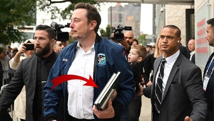 Cumhurbaşkanı Erdoğan, kendisini ziyaret eden Elon Musk'a 2 kitap birden hediye etti