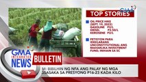 PBBM: Bibilhin ng NFA ang palay ng magsasaka sa presyong P16-23 kada kilo | GMA Integrated News Bulletin