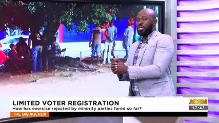 How Voter Registration: How has exercise rejected by minority parties fared so far?