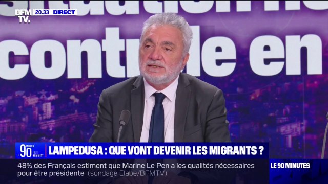 Migrants à Lampedusa: On ne peut pas demander à l'Italie qu'elle gère toute seule cette question , affirme Jean-Claude Samouiller (président Amnesty International France)