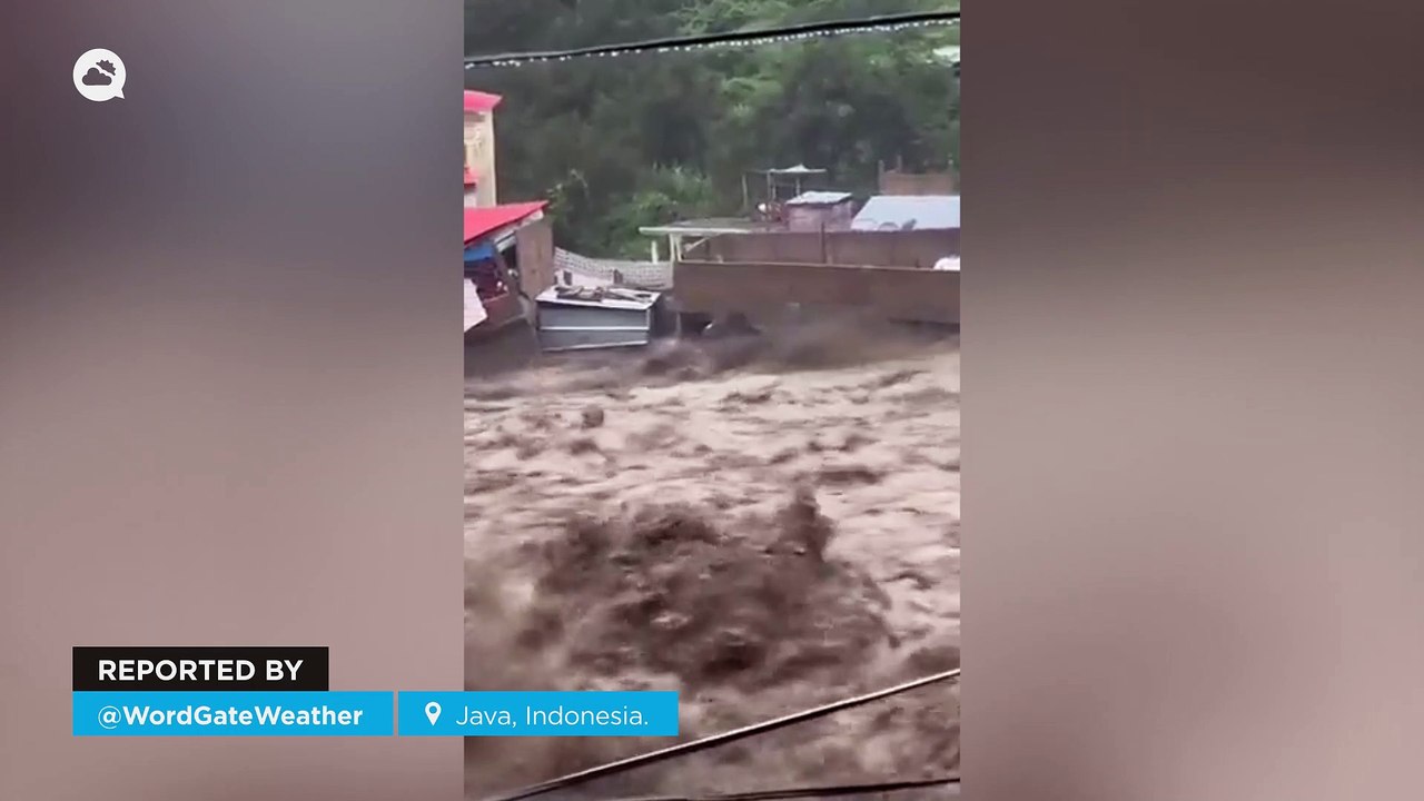Devastating floods hit Indonesia