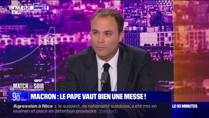 Emmanuel Macron à la messe du pape: "Je constate une petite faille narcissique et un besoin invraisemblable de se mettre en avant de manière systématique", répond Charles Consigny