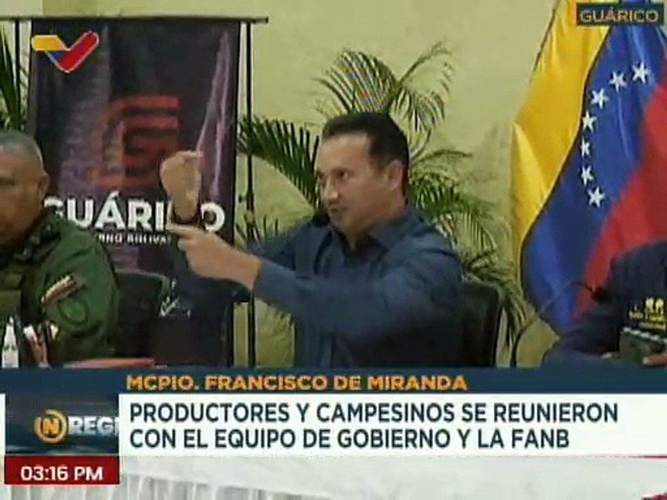 Guárico |  Productores y campesinos se reúnen para fortalecer la producción agrícola en la entidad