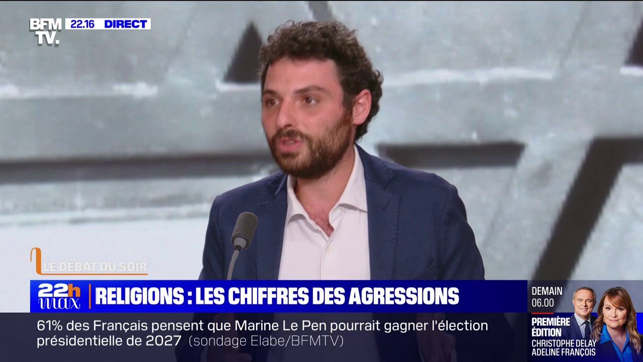 Samuel Lejoyeux (président de l’Union des étudiants Juifs de France): "Dans les deux extrêmes de l'échiquier politique, la question de l'antisémitisme n'est plus une ligne rouge"