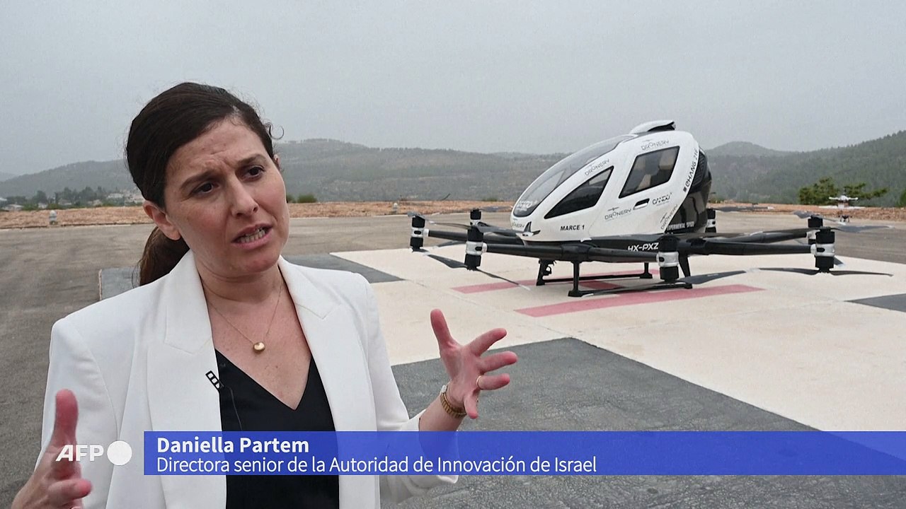 Israel prueba un taxi-dron sobre Jerusalén para luchar contra los atascos