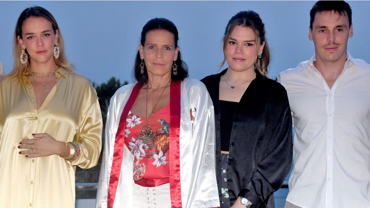 VOICI : Louis et Pauline Ducruet : leur frère Michaël s'est marié pour la seconde fois, du beau monde invité
