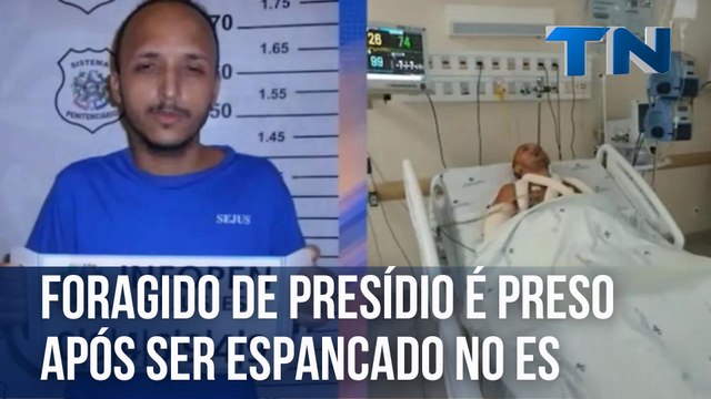 Foragido de presídio é preso após ser espancado na Grande Vitória