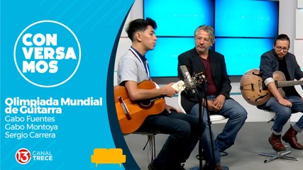 Conversamos sobre la Olimpiada Mundial de Guitarra.