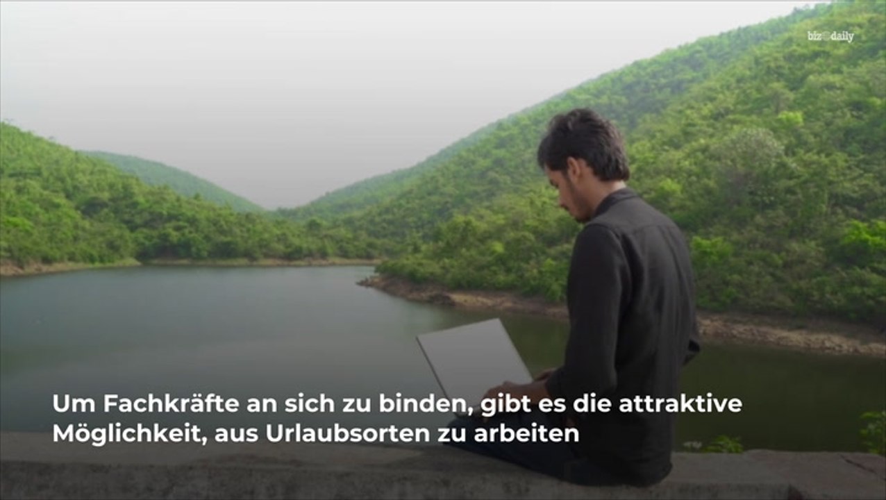 Workation: So viele Tage bieten deutsche Arbeitgeber