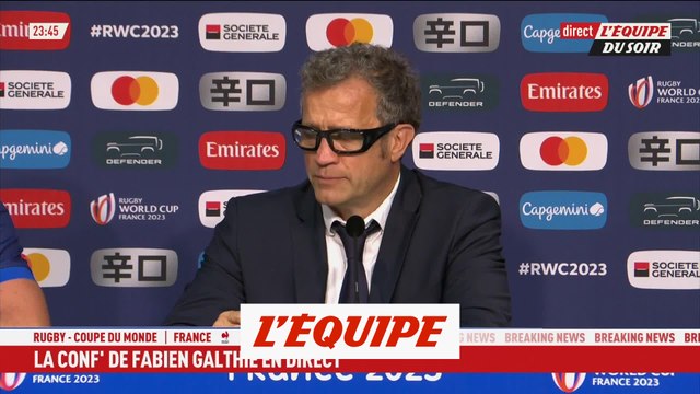 Galthié : « L'Uruguay nous a posé des problèmes » - Rugby - CM - Bleus