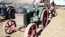 Antique Case Tractor and Mill
