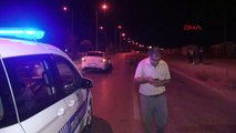 Tokat'ta kavşakta meydana gelen kaza güvenlik kamerasına yansıdı