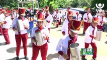 Estudiantes del Instituto Experimental México celebran las Fiestas Patrias