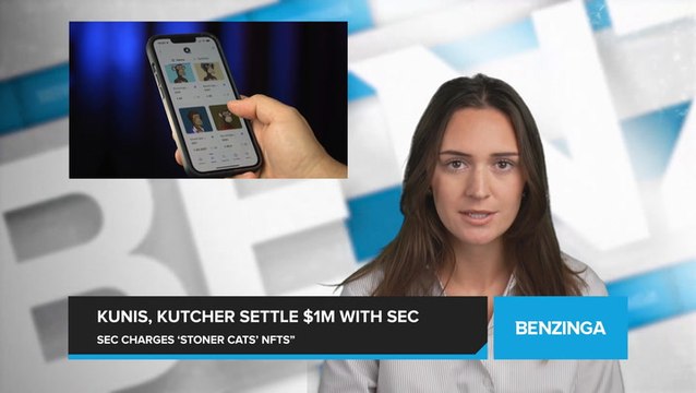 SEC Charges Mila Kunis and Ashton Kutcher's 'Stoner Cats' NFT Series for Selling Unregistered Securities