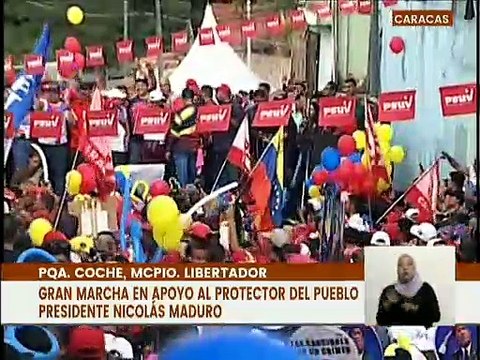 Parroquia Coche respalda la Revolución Bolivariana ante medidas coercitivas de EE.UU.