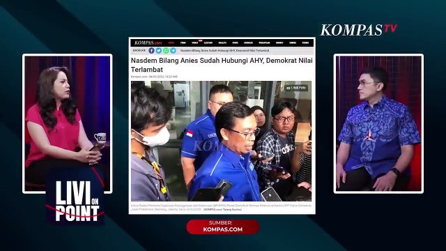 Blak-Blakan Herzaky Mahendra Soal Surat Anies Tawari AHY Jadi Bacawapres | Livi On Point