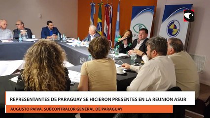 Representantes de Paraguay se hicieron presentes en la reunión ASUR
