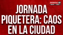 Jornada piquetera: la vuelta a casa fue imposible