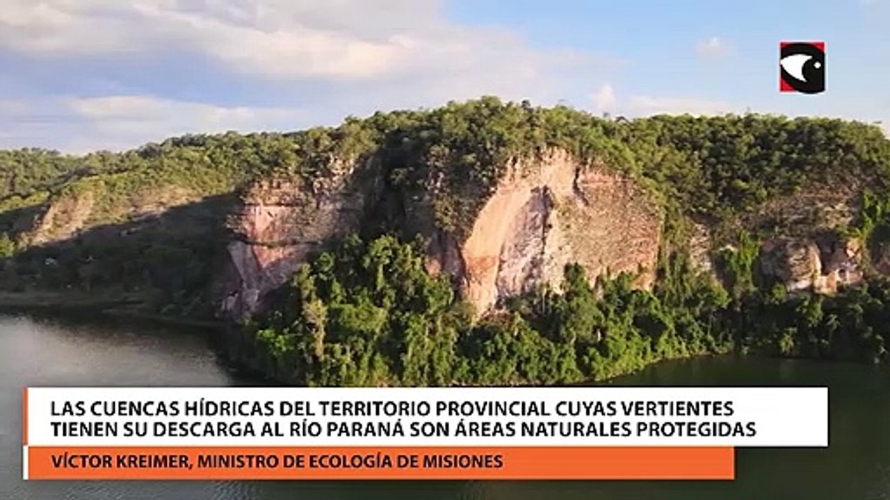 Misiones Las cuencas hídricas del territorio provincial cuyas vertientes tienen su descarga al Río Paraná son Áreas Naturales Protegidas