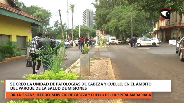 Se creó la Unidad de Patologías de Cabeza y Cuello, en el ámbito del Parque de la Salud de Misiones