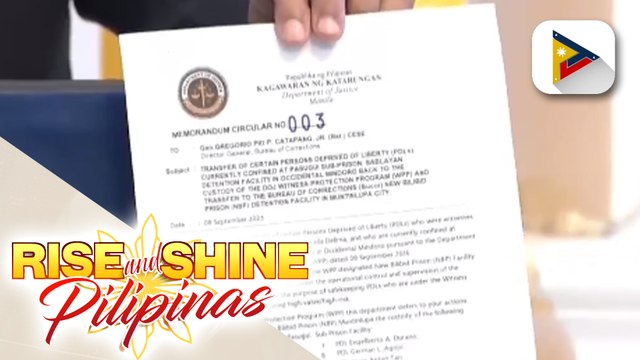 Pekeng memorandum circular na pirmado ni Justice Sec. Remulla, pinaiimbestigahan sa NBI