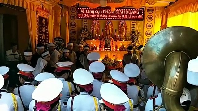 Tang lễ cụ Phạm Đình Xoang - Thôn Kìm, Vũ Lạc, TP Thái Bình.(p1)