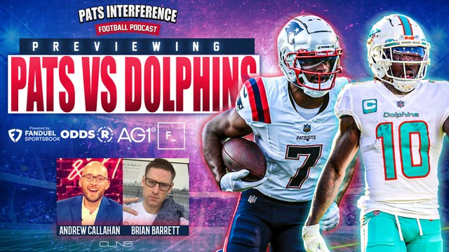 LIVE: Why I Like the Patriots to UPSET Dolphins + The Big JuJu QUESTION | Pats Interference