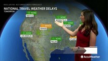 Fewer weather-caused delays across the US on Friday ahead of expected spike on Saturday