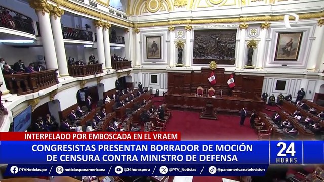 Patricia Chirinos alista moción de censura contra ministro de Defensa: “ya la tengo lista”