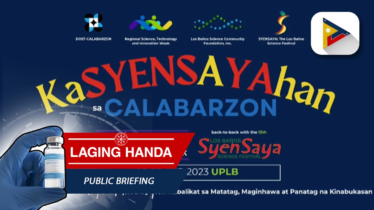 Iba't ibang programa, tampok sa Kasensyahan sa Calabarzon 2023