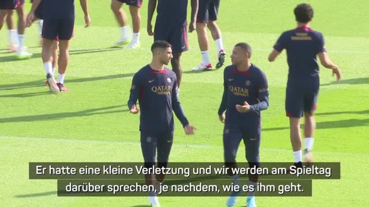 Enrique lässt Mbappe-Einsatz gegen Nizza offen