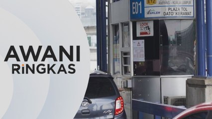 AWANI Ringkas: Guna kad debit bayar tol di Guthrie dan AKLEH