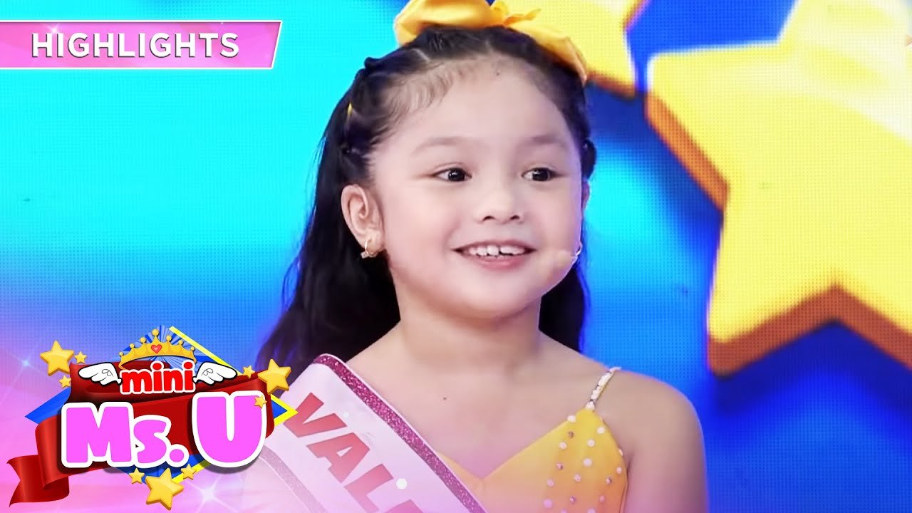 Mini Miss U Princess shares a story about her friends | It's Showtime Mini Miss U