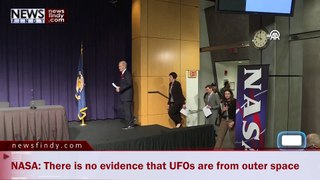 NASA There is no evidence that UFOs are from outer space
