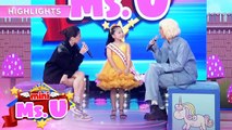 Vice Ganda and Anne ask Mini Miss U Princess's favorite singer | It's Showtime Mini Miss U