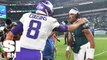 Vikings Have Fumbling Loss To The Eagles On TNF