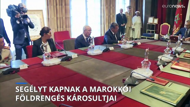 Állami segélyt kapnak a marokkói földrengés károsultjai