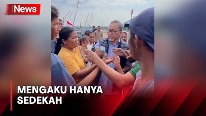 Viral Video Bagi-Bagi Uang, Zulkifli Hasan Ngaku Hanya Sedekah