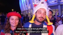 Bleus - Les supporters français assez déçus de la performance face à l'Uruguay