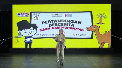 Pertandingan Bercerita Sirah Nabi Muhammad di Karnival Pendidikan Sinar Bestari 2023
