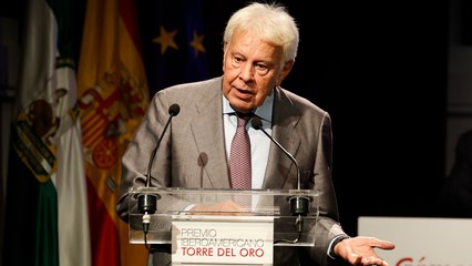 Felipe González critica la expulsión de Redondo del PSOE