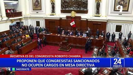 Tải video: Congreso: presentan proyecto para que congresistas con procesos penales no puedan integrar Mesa Directiva