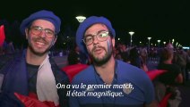 Mondial-2023: réactions de supporters après la victoire du XV de France contre l'Uruguay