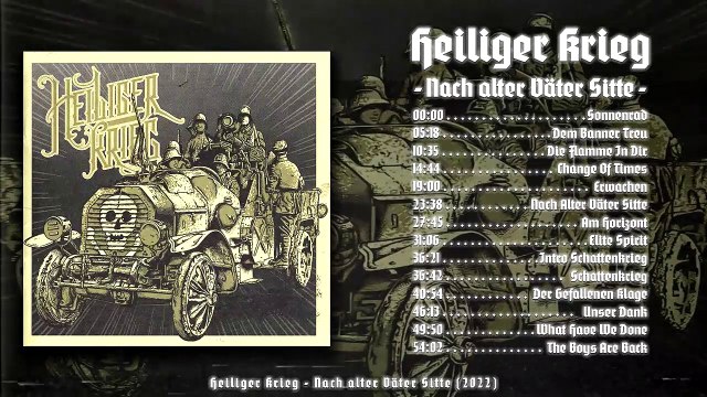 Heiliger Krieg - Nach Alter Väter Sitte (2022)
