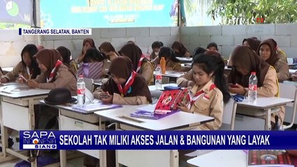 Sudah Berdiri Selama 6 Tahun, SMKN 7 Tangerang Selatan Belum Miliki Akses Jalan Layak ke Sekolah